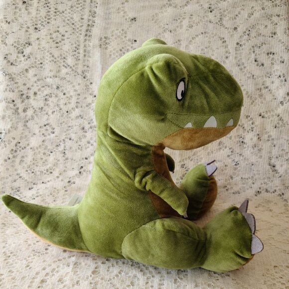 KOHL'S CARES GREEN T-REX PLUSH DINOSAUR  10 INCHES - Picture 3 of 6